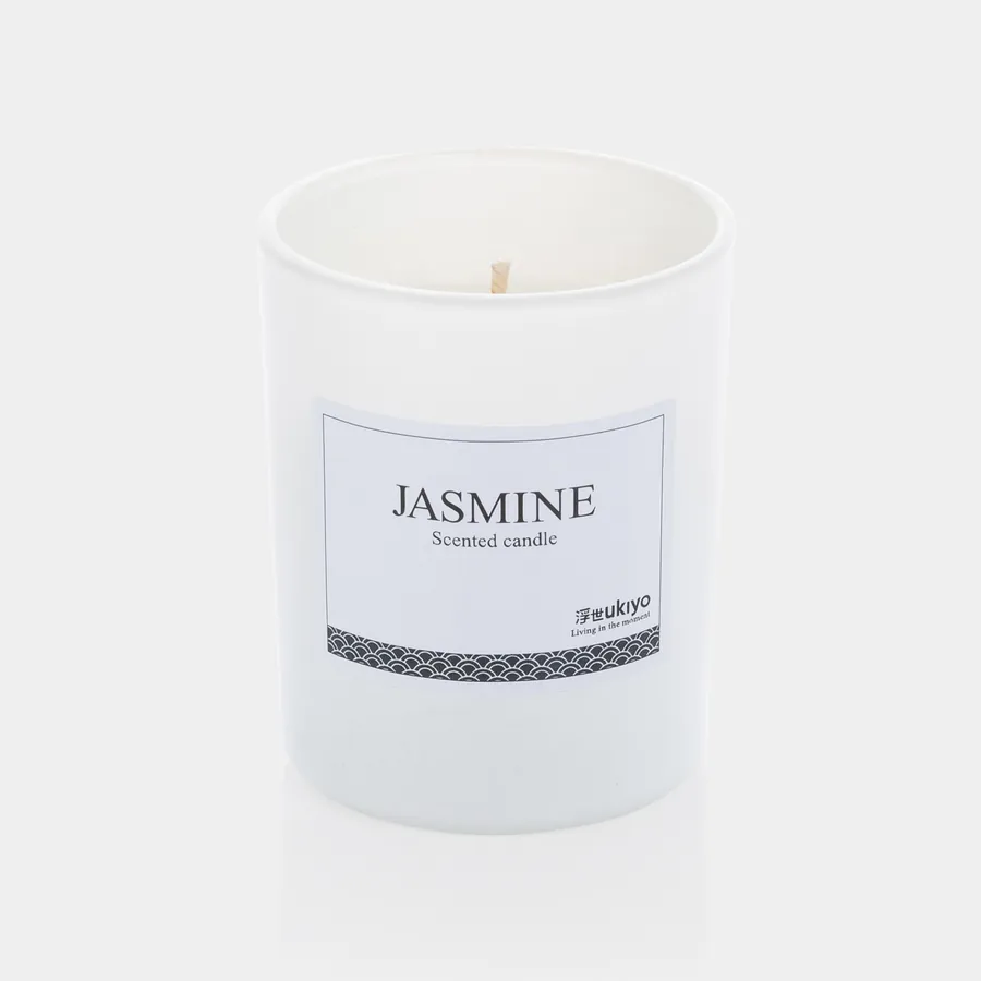 Bougie parfumée en verre Ukiyo personnalisée