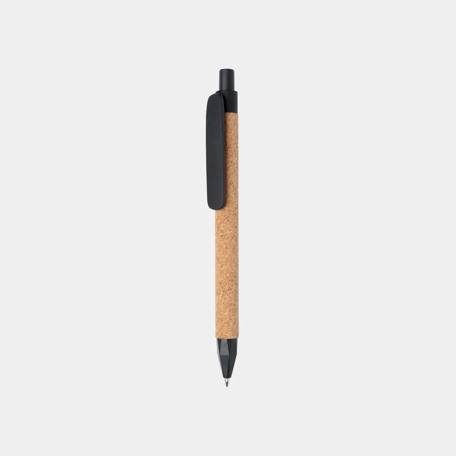 Stylo écoresponsable en liège et paille de blé
