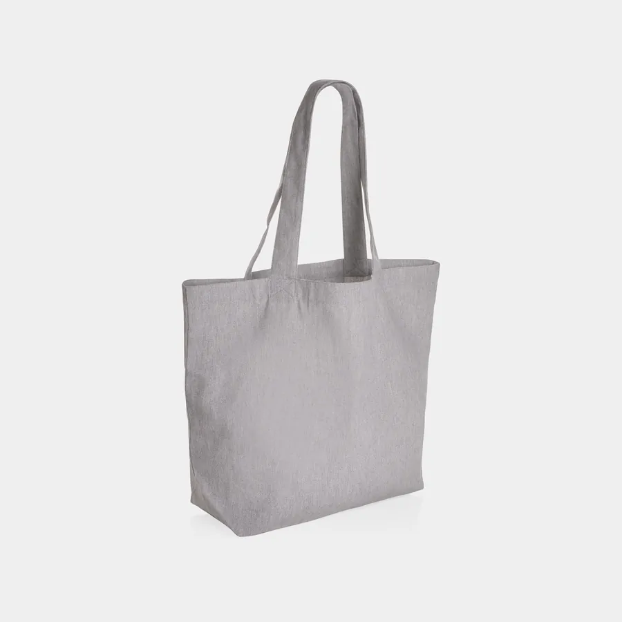 Sac shopping en toile recyclée non teinte