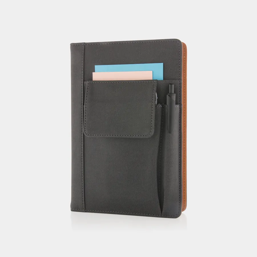 Carnet avec pochette pour téléphone